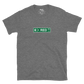 Red Road Street Sign - Unisex T-Shirt