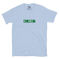 Red Road Street Sign - Unisex T-Shirt