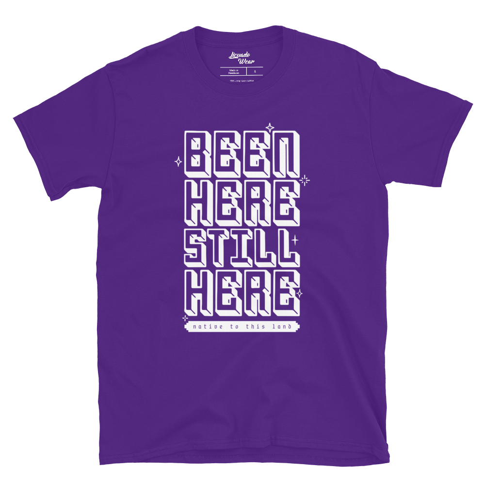 BEEN HERE STILL HERE (native to this land) - Unisex T-Shirt