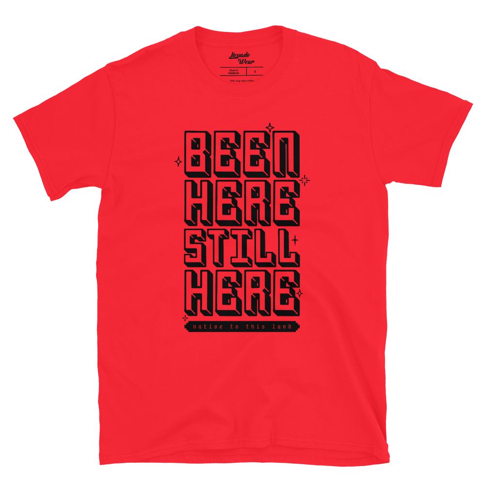 BEEN HERE STILL HERE (native to this land) - Unisex T-Shirt