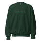 Un Día A La Vez (One Day at a Time) - Tone on Tone Embroidered Unisex Sweatshirt
