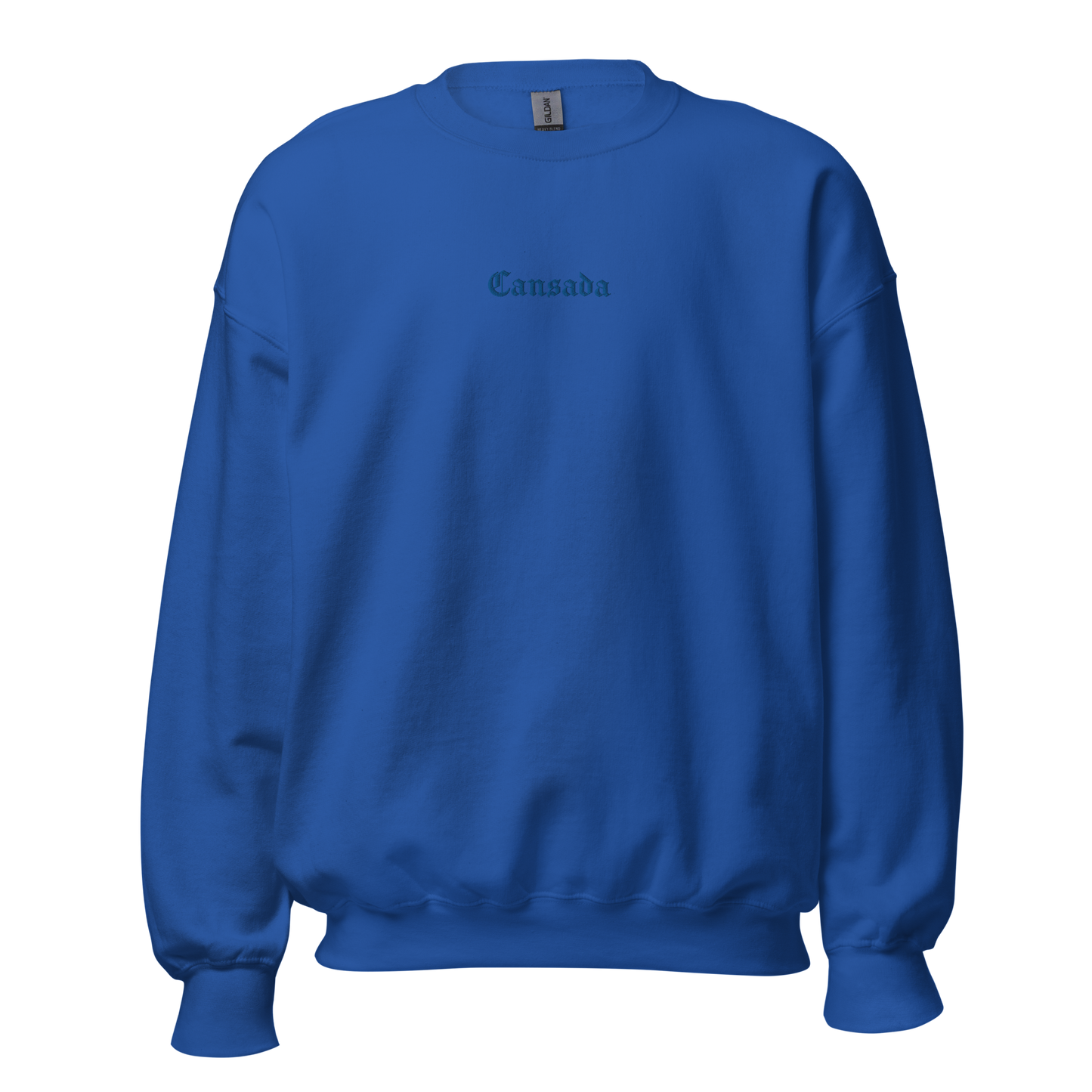 Cansada (Tired) - Tone on Tone Embroidered Unisex Sweatshirt