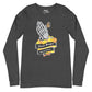 Never Forget, Always Respect, Praying Hands with Cempasúchil - Unisex Long Sleeve T-Shirt
