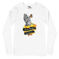 Never Forget, Always Respect, Praying Hands with Cempasúchil - Unisex Long Sleeve T-Shirt