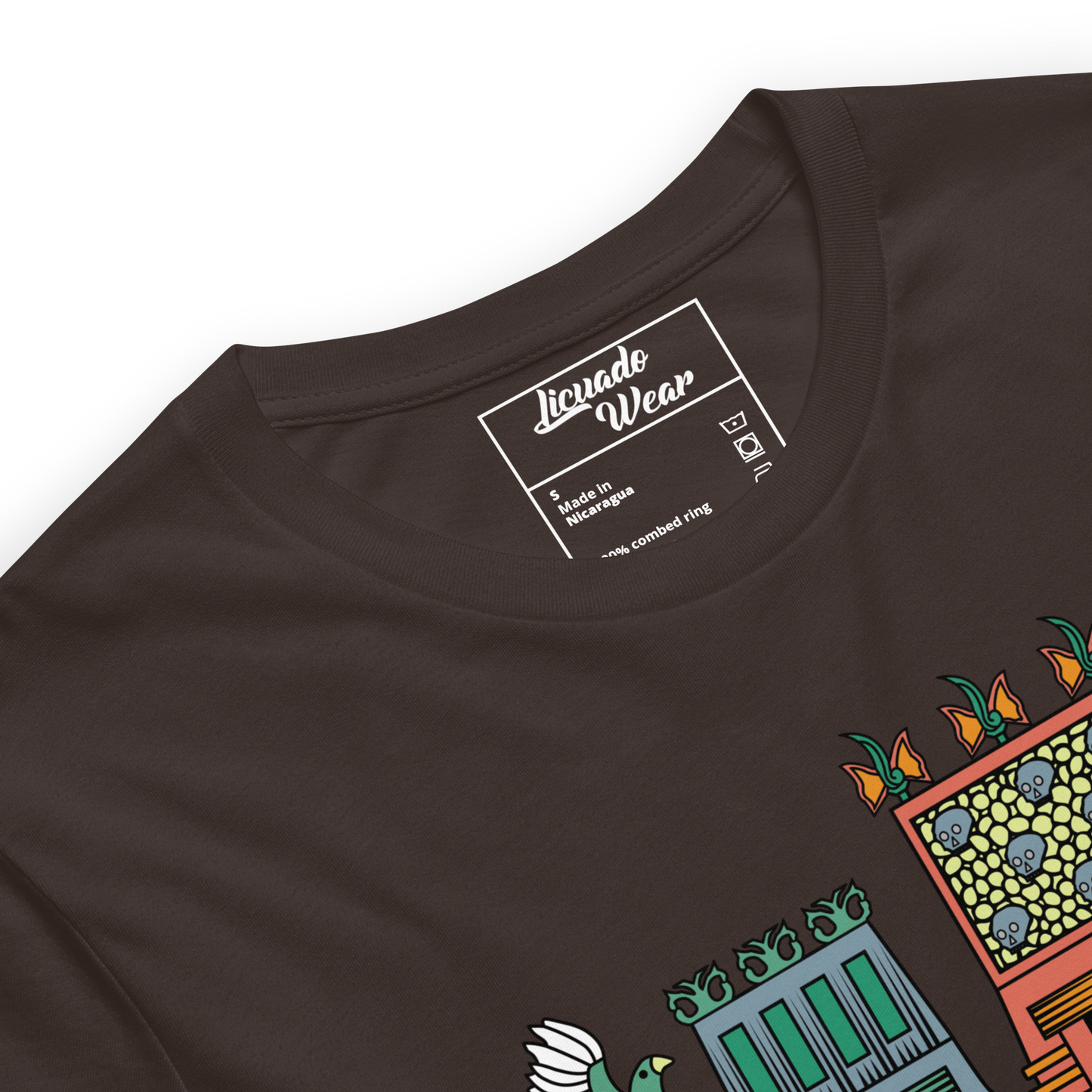 Resist, Reclaim, Re-Indigenize (Templo Mayor) - Earthy Colors Unisex T-Shirt