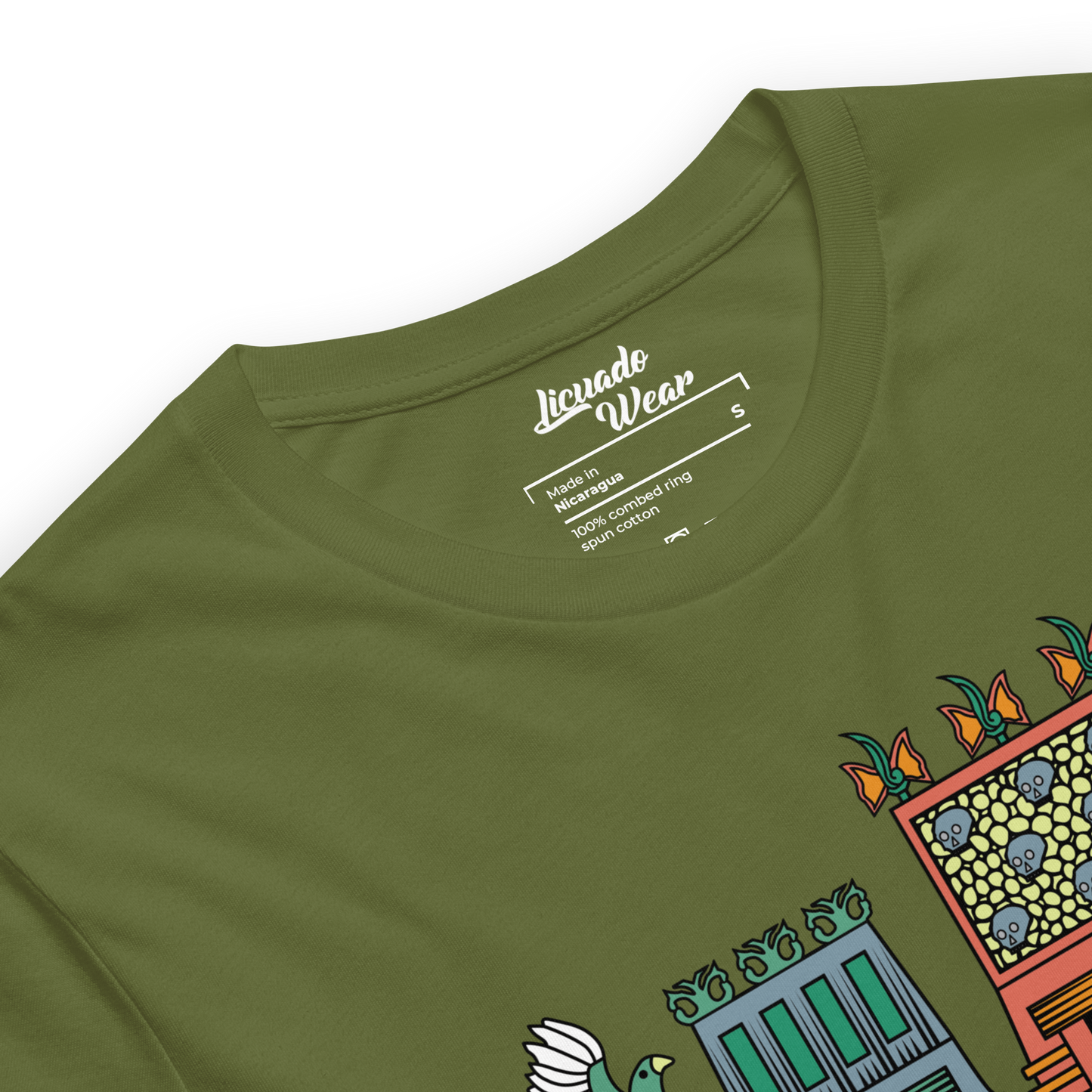 Resist, Reclaim, Re-Indigenize (Templo Mayor) - Earthy Colors Unisex T-Shirt