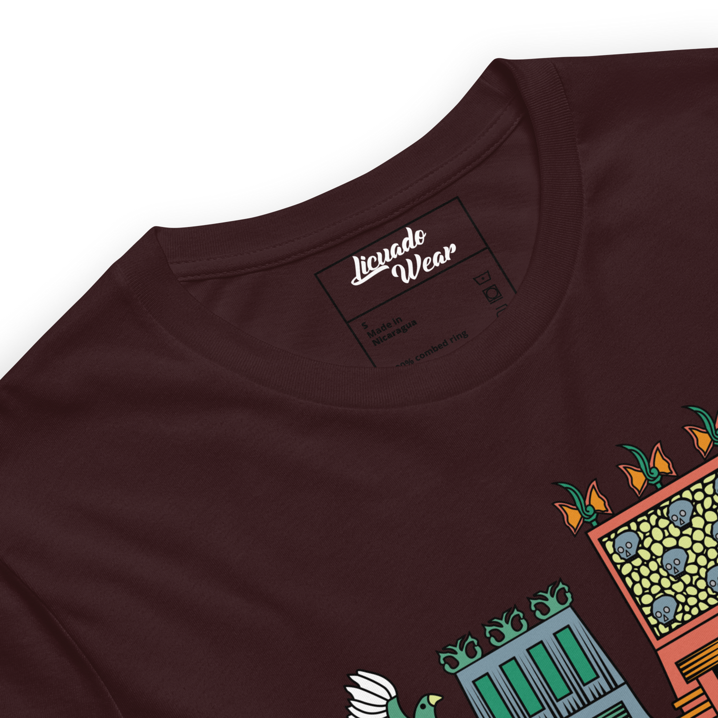 Resist, Reclaim, Re-Indigenize (Templo Mayor) - Earthy Colors Unisex T-Shirt