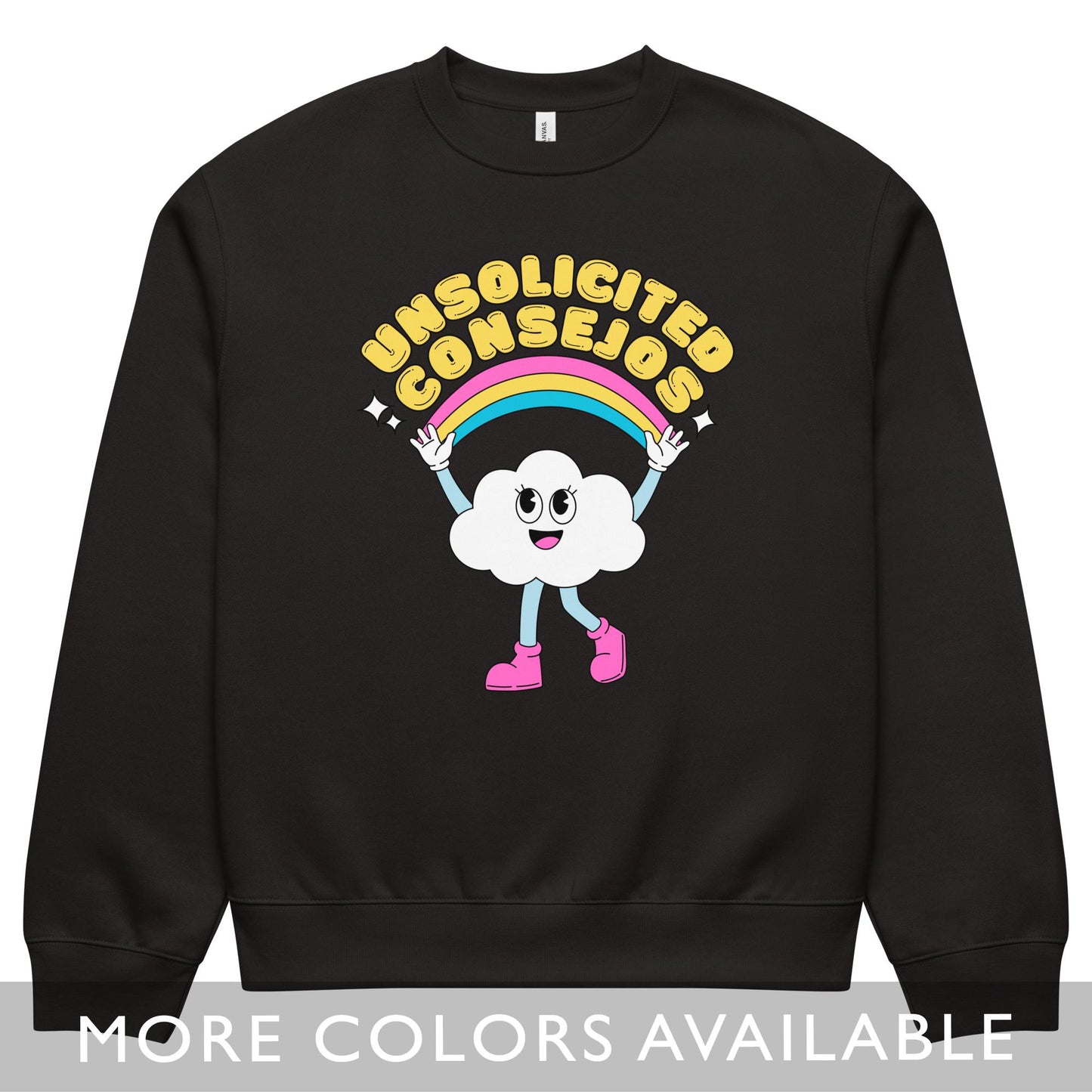 Unsolicited Consejos (Advice) - Oversized Unisex Heavyweight Crewneck Sweatshirt