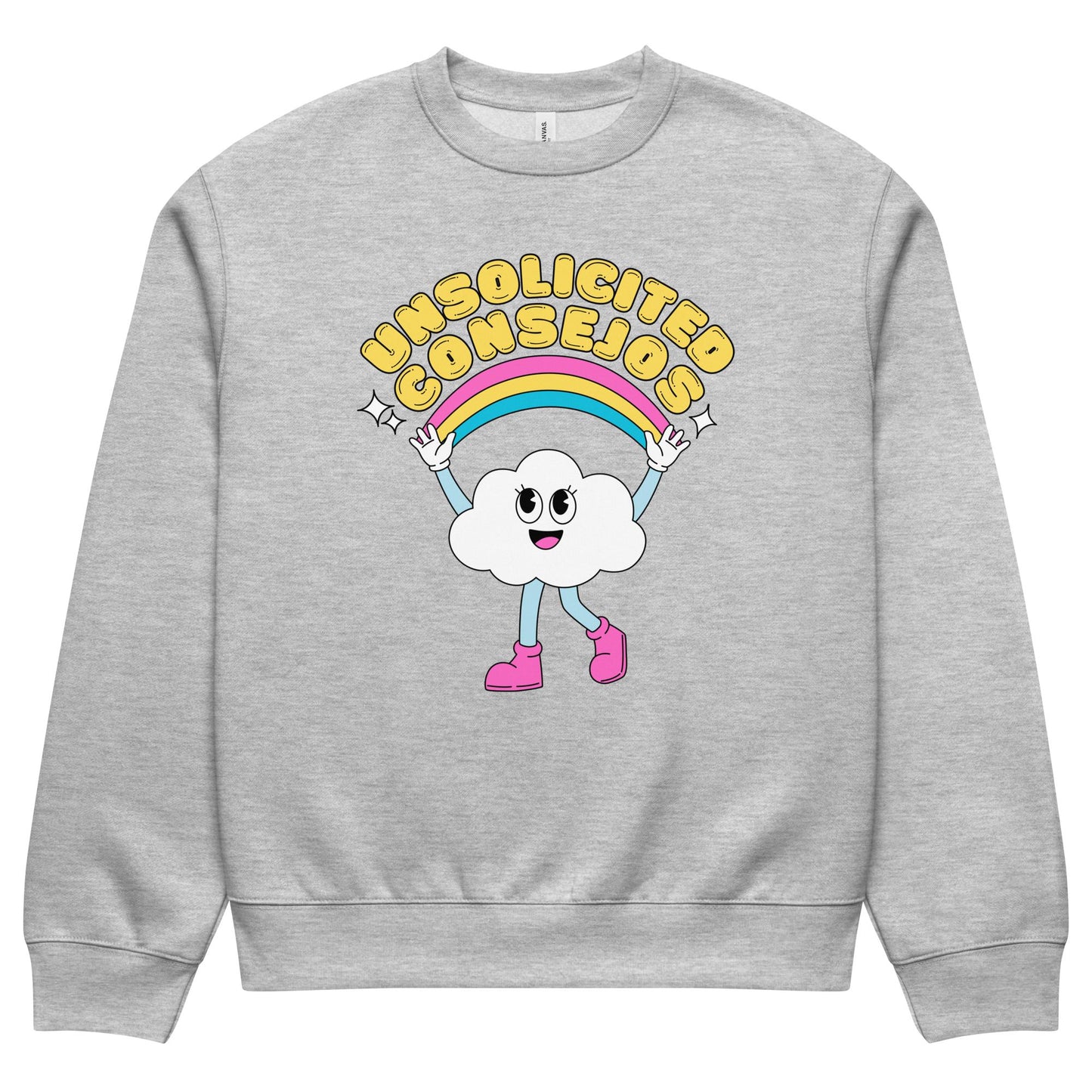 Unsolicited Consejos (Advice) - Oversized Unisex Heavyweight Crewneck Sweatshirt
