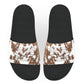 Vaquero Bota Chancla (Brown & White) - Unisex Slide Sandal