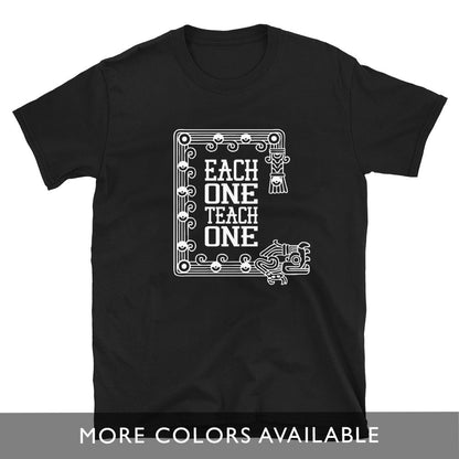 White Quetzalcoatl (Each One Teach One) - Unisex Short-Sleeve T-Shirt