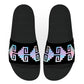 Xicalcoliuhqui, Twisted Gourd (Holographic Colors) - Unisex Slide Sandal - Licuado Wear