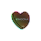 Xingona Candy Conversation Heart - Holographic sticker