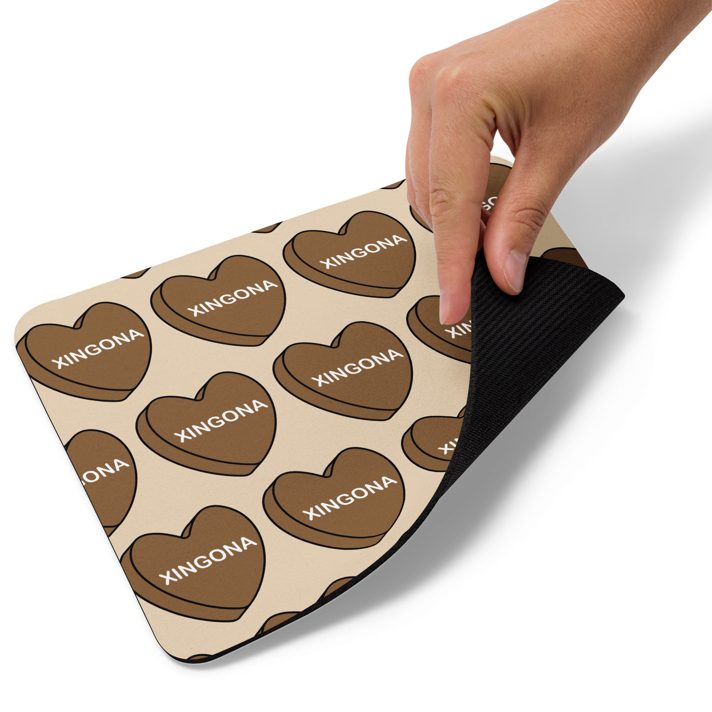 Xingona Candy Conversation Heart - Mouse pad