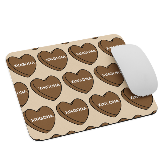 Xingona Candy Conversation Heart - Mouse pad