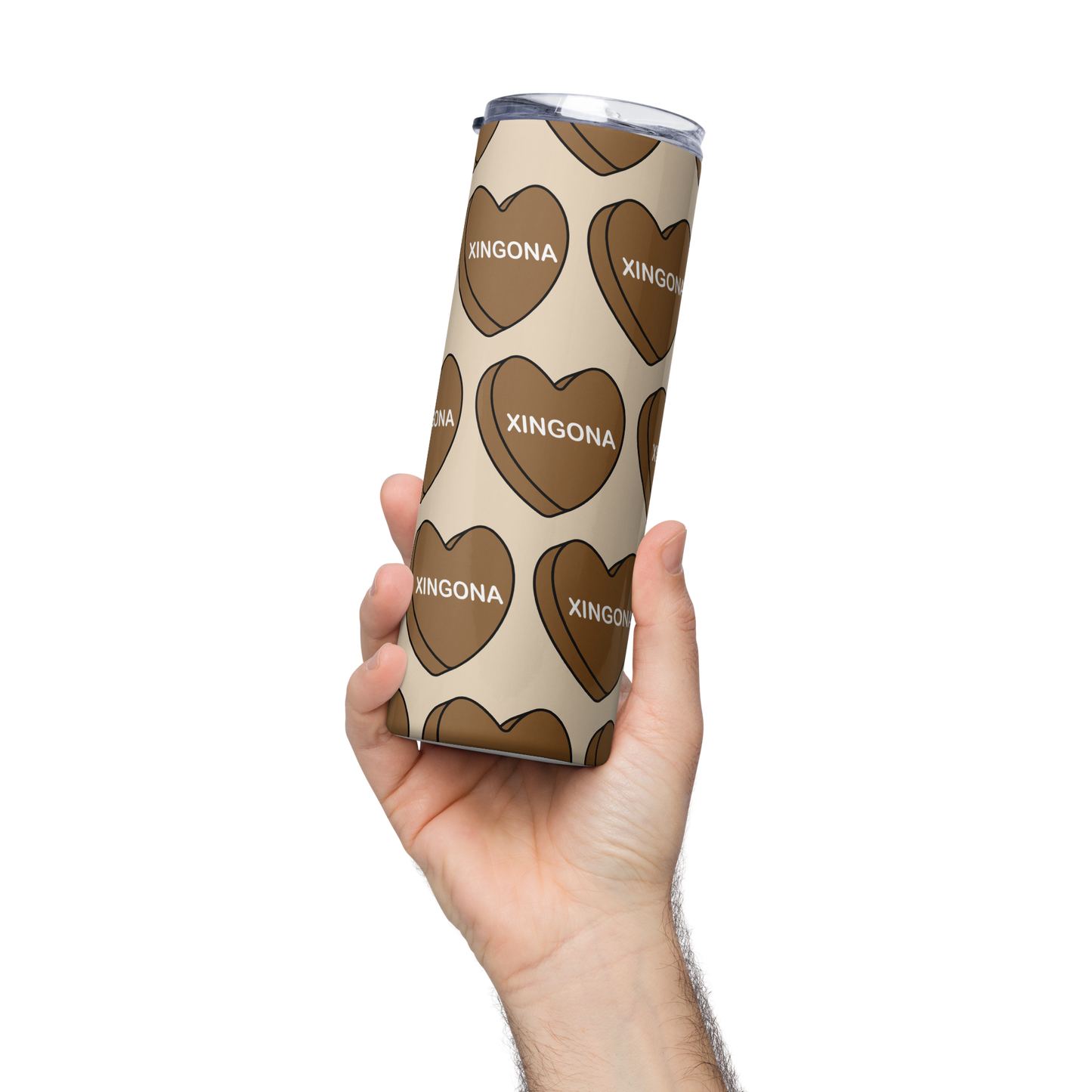Xingona Candy Conversation Heart - Stainless steel tumbler
