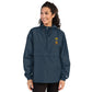 Xochitl (Flower) - Embroidered Champion Packable Jacket