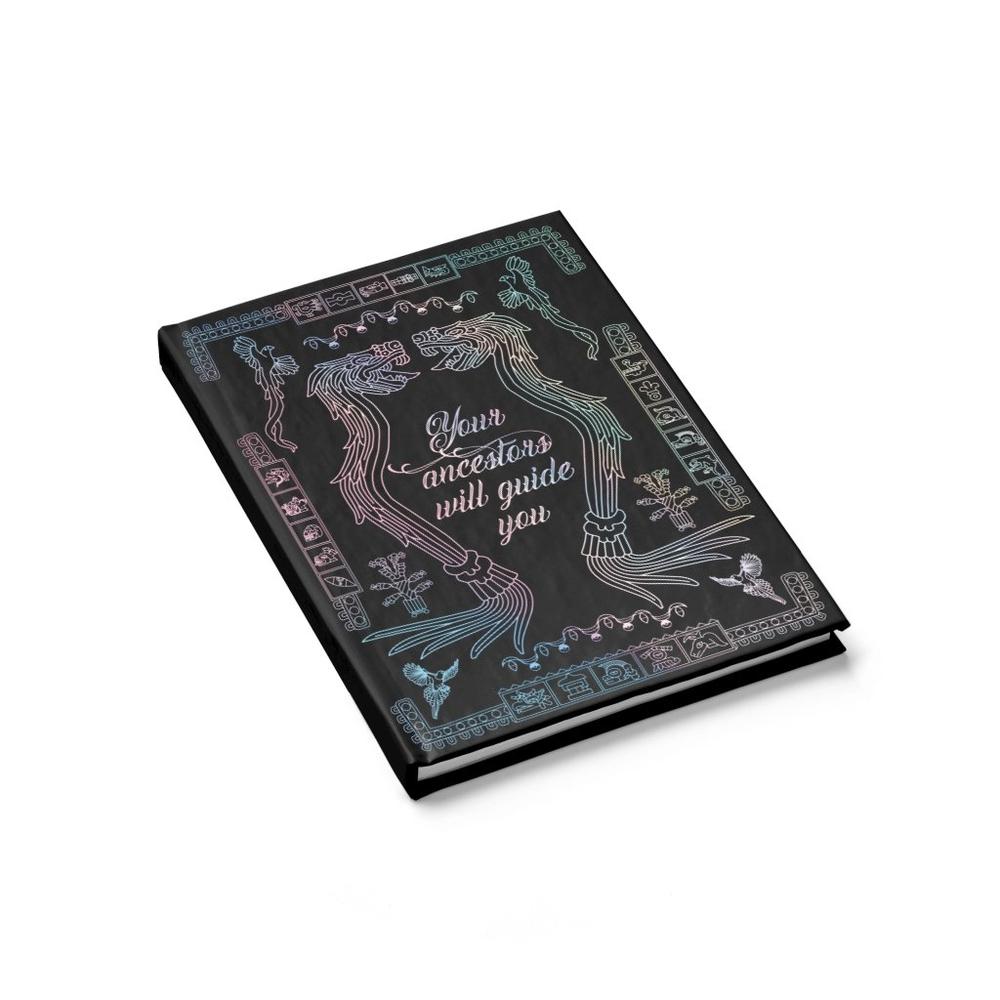 Your ancestors will guide you -  Holographic Colored Journal