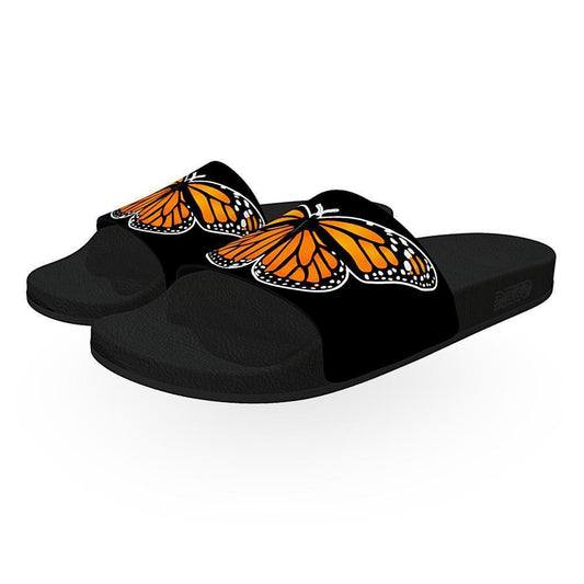 Zacuanpapalotl (Monarch Butterfly) - Unisex Slide Sandal - Licuado Wear