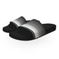 Zarape (Black & White) - Unisex Slide Sandal