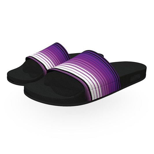 Zarape (Purple/Lavender) - Unisex Slide Sandal