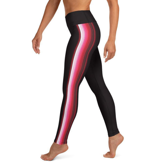 Zarape Red and Pink - All-Over Print Leggings - Licuado Wear