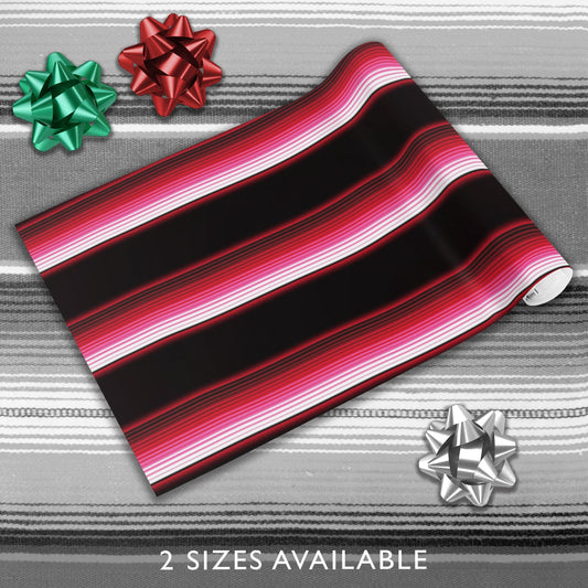Zarape (Red & Pink) - Wrapping Paper