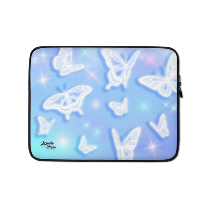 Blue Butterflies 90s Baby - Laptop Sleeve